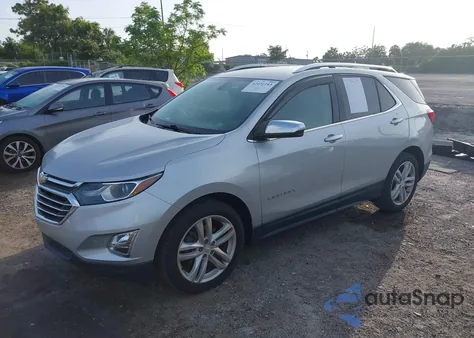 2019 Chevrolet Equinox Premier из США, поврежденный, VIN 2GNAXPEX0K6300542